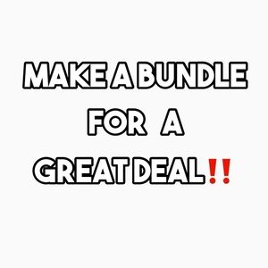 Bundle = Discount ‼️
